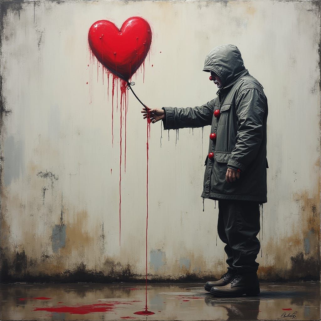 Heartache as a Fool's Game in Graffiti Art