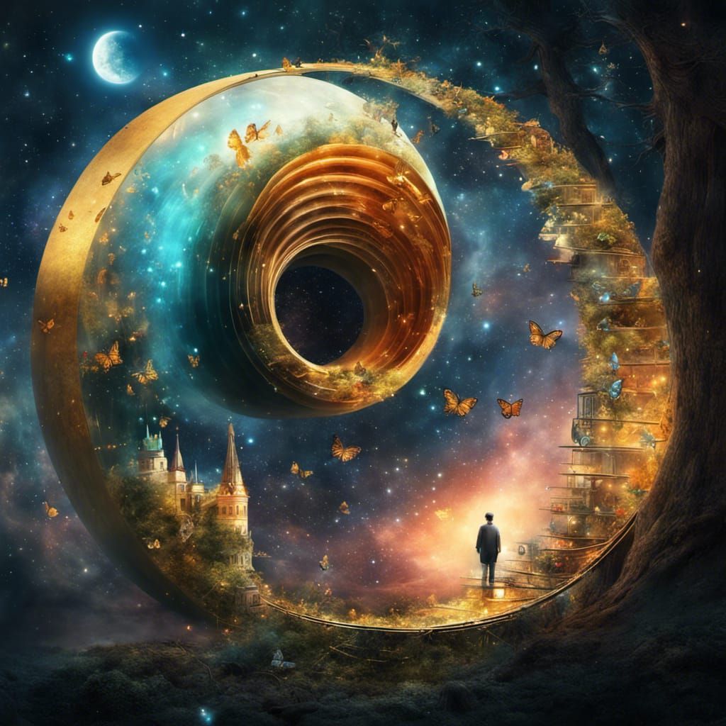 Surreal Star Portal by Alexander Jansson
