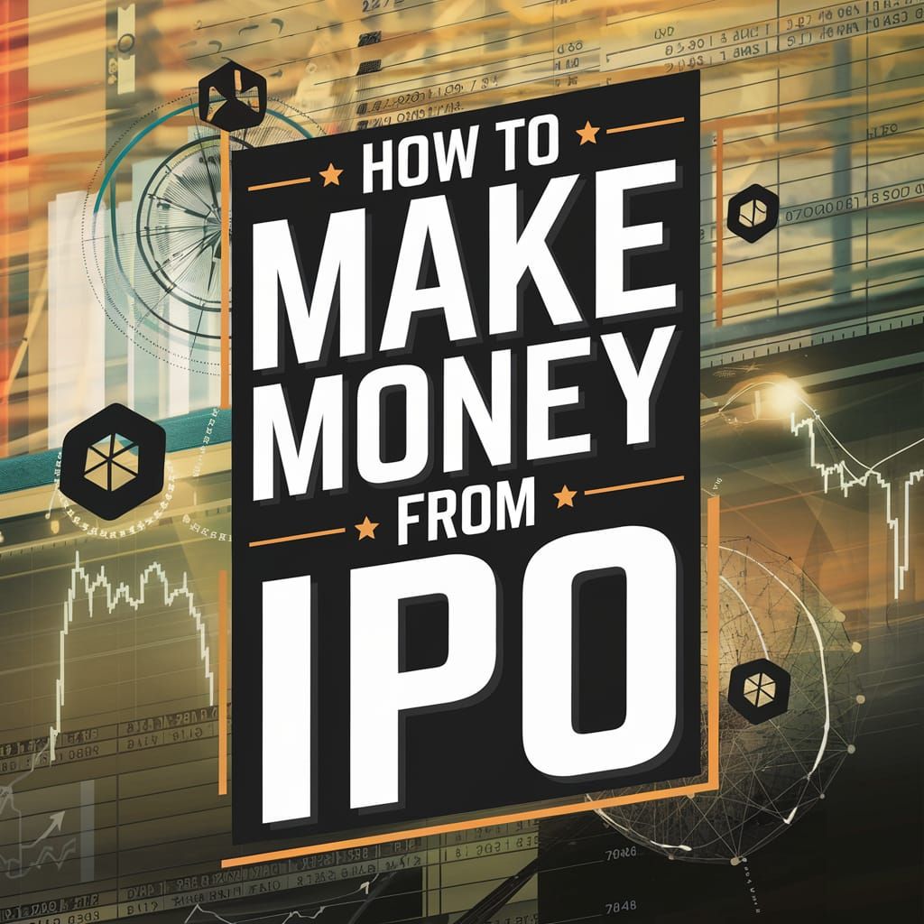 Eye-Catching Book Cover for IPO Investment Guide