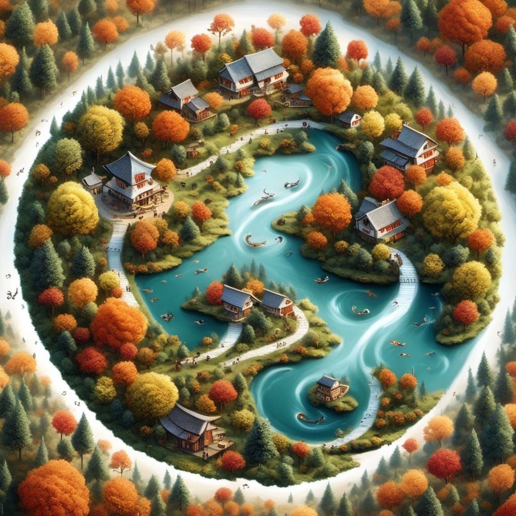 Yin Yang: Autumn and Winter Fantasy