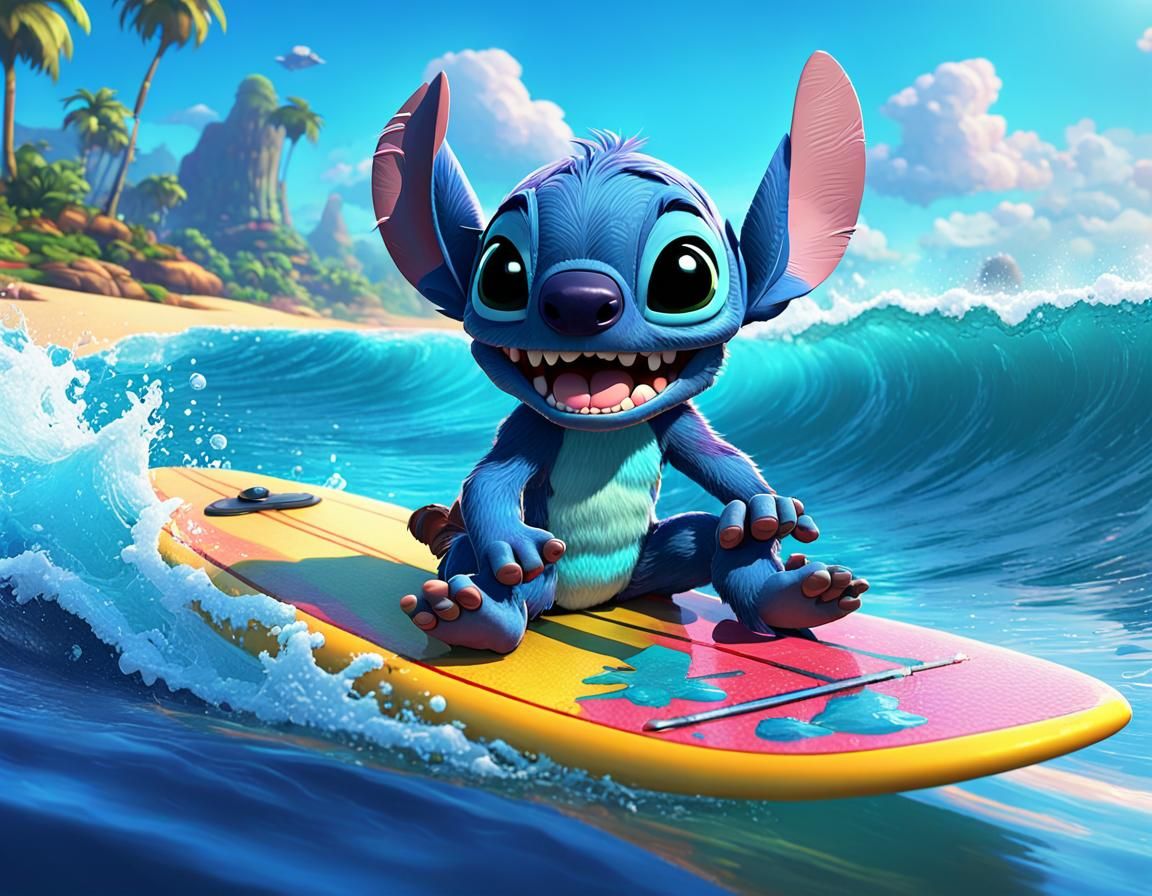Walt Disney – Stitch 04 – Cinematic-Graphic-Style – 4:3 Form...