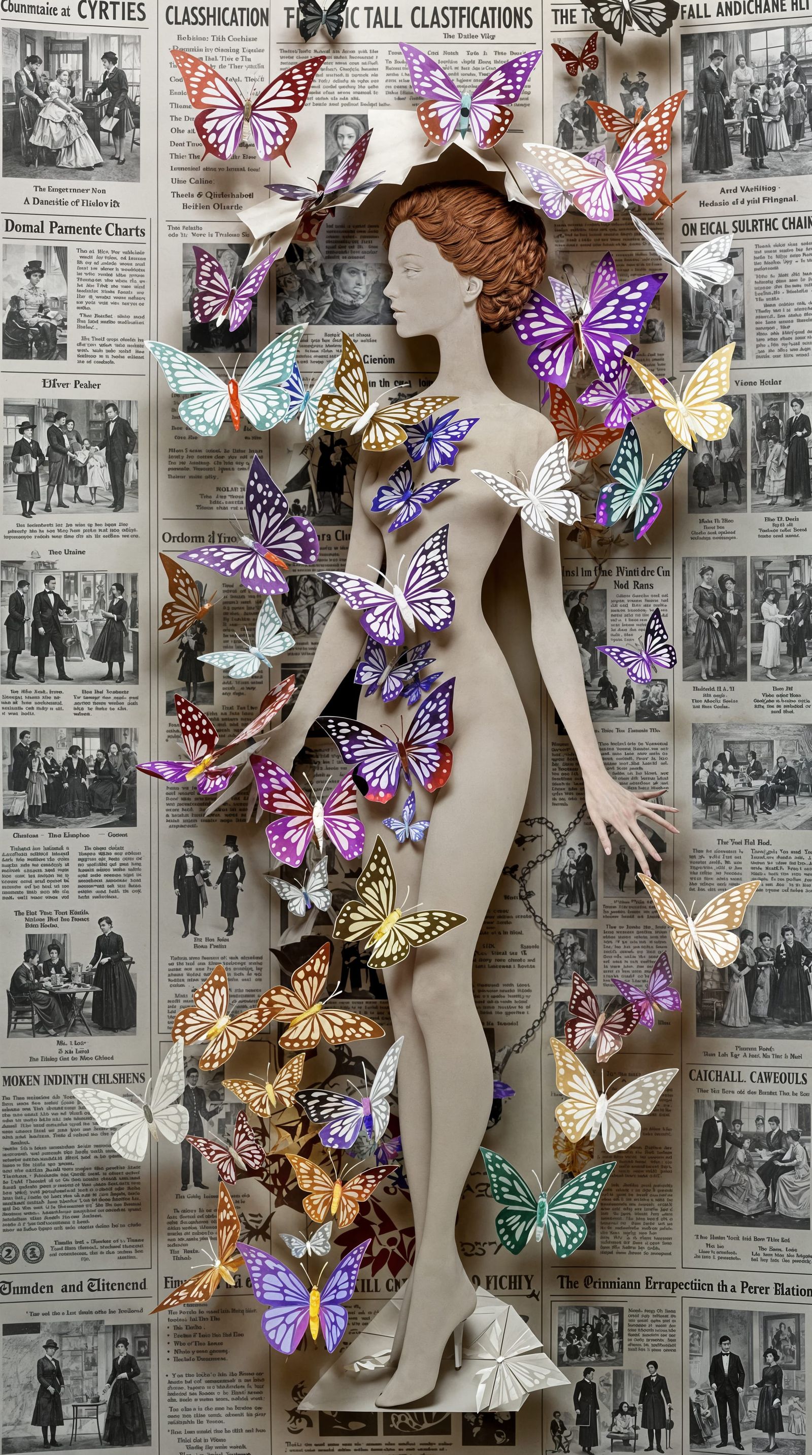 Emerging Freedom from Victorian Confinement in a Paper Doll ...