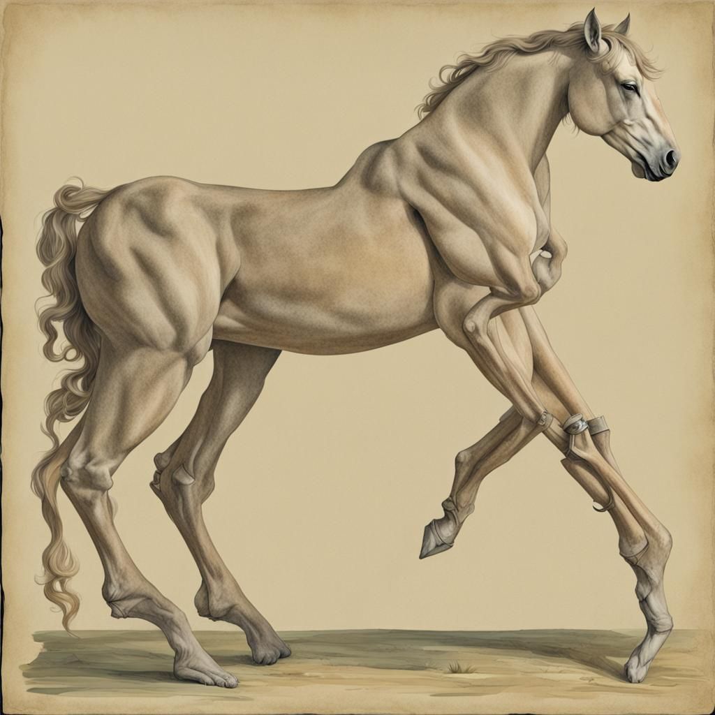 Classical Centaur: Mythological Equine Human Hybrid