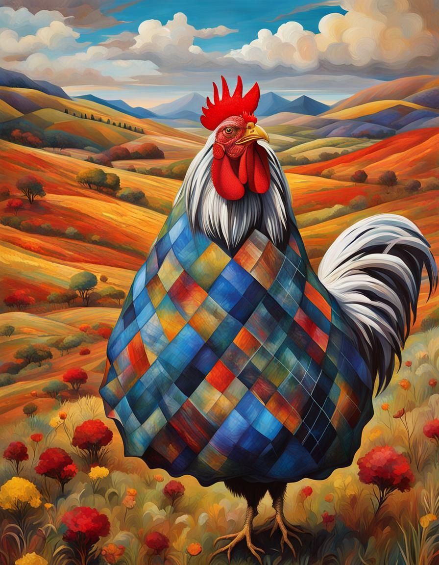 Plaid highlands chook