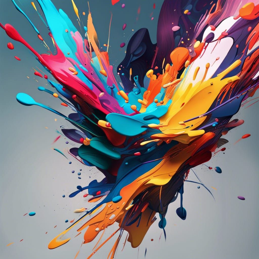 Hyperrealistic Abstract Art in Minimalism Style