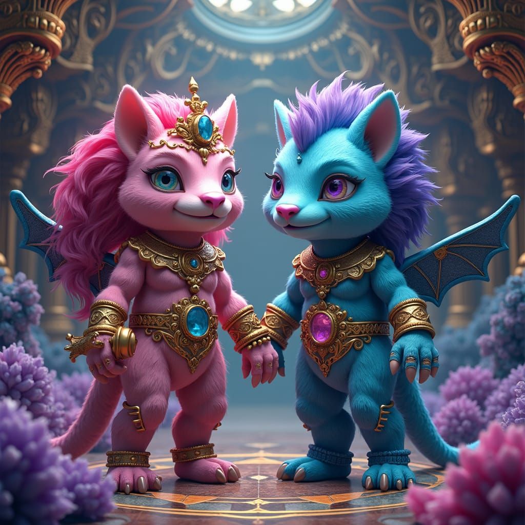 Bestie Duo Slaying Mystical Realm in 8K