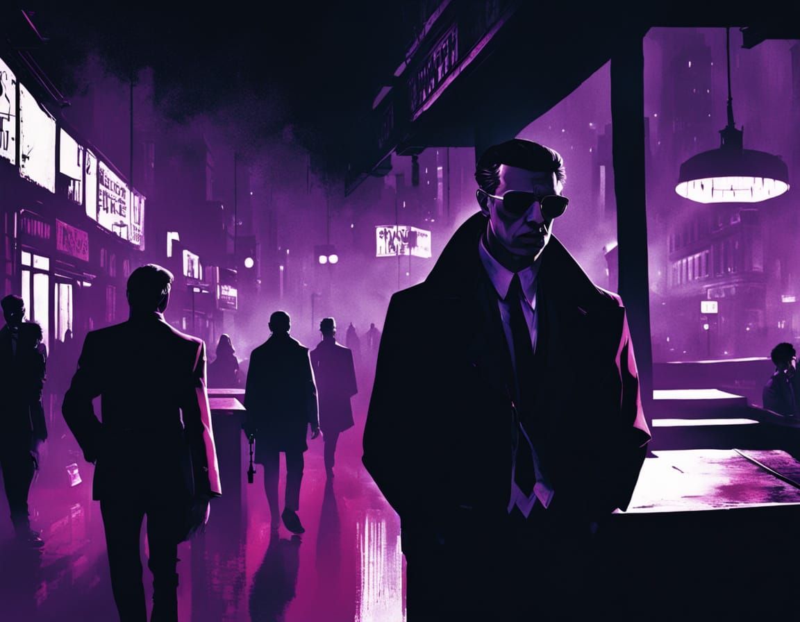 Dark Urban Vampires Blending into Modern Nightlife in High-C...