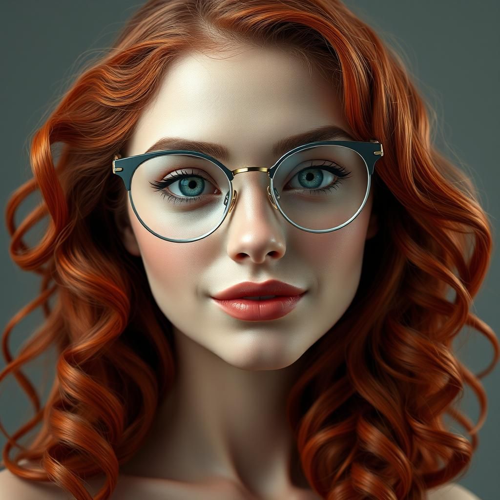 Ethereal Beauty: Hyperrealistic Portrait of a Woman