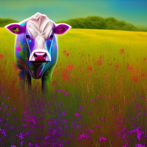 Hallucinating Cow