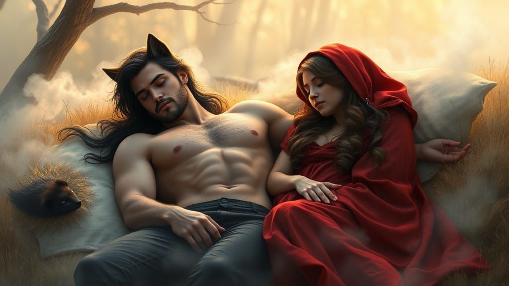 Dreamy Encounter in Whimsical Fantasy