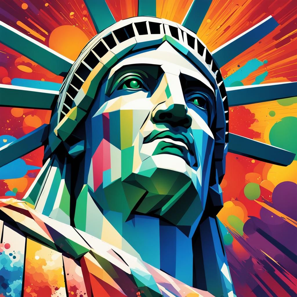 Christ the Redeemer with Rays: Hyperrealistic Concept Art