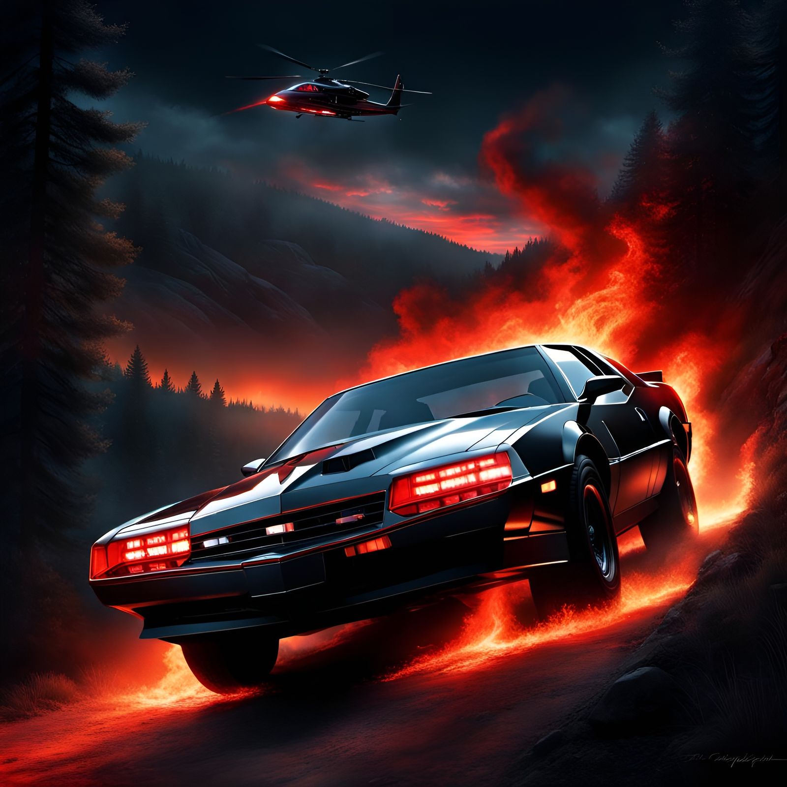 Knightrider…….”hit it pal!”…………TURBO BOOST!