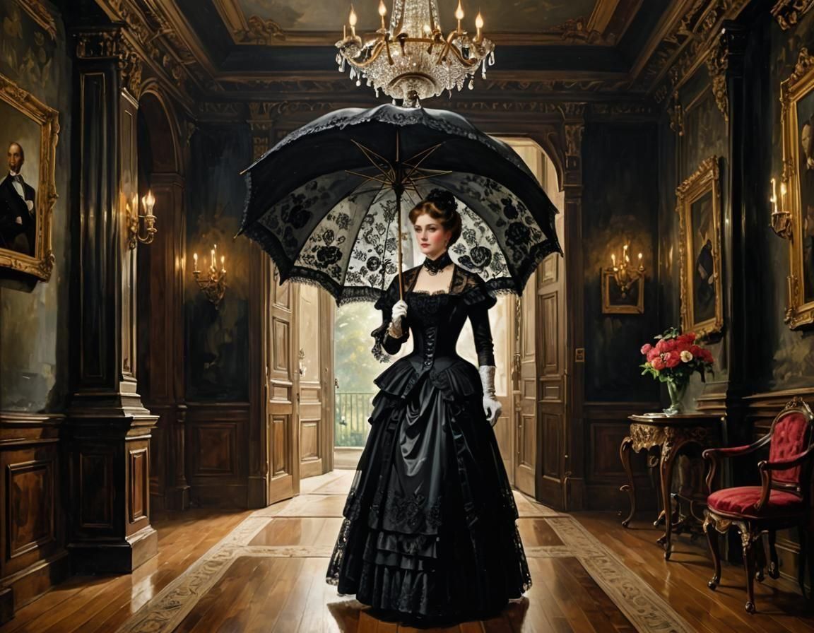 Superstition: An Open Umbrella *Inside a Building* brings Ba...