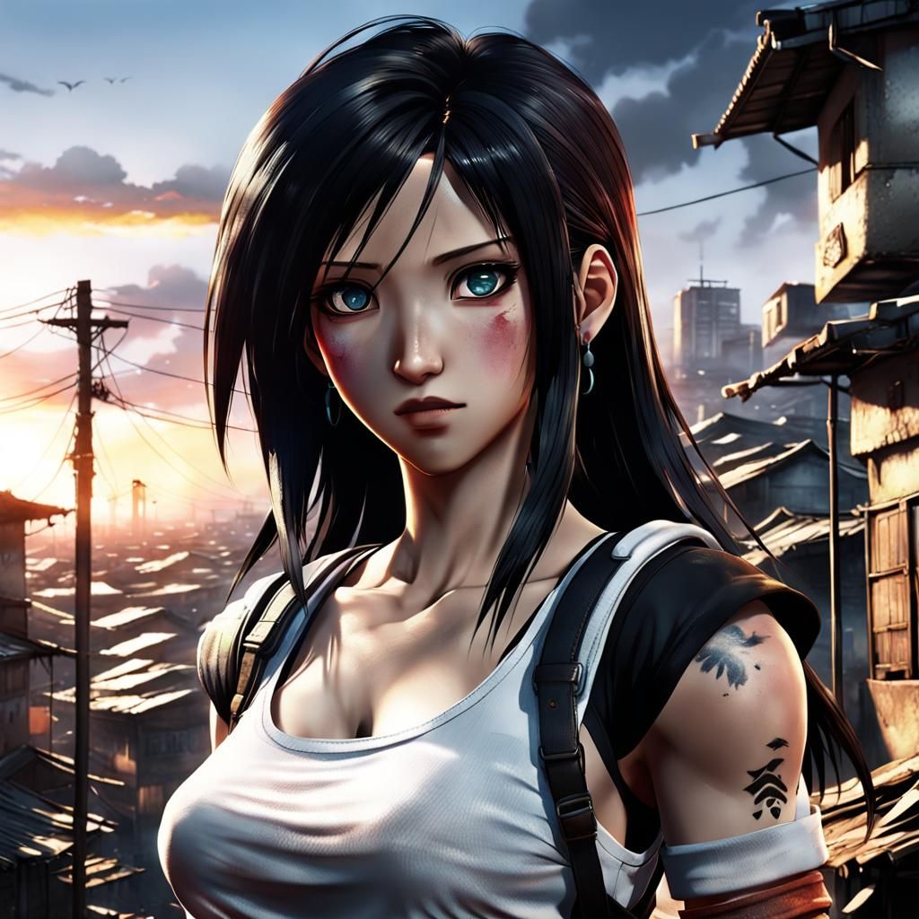 Tifa Lockhart - A new day in the slums of sector 7