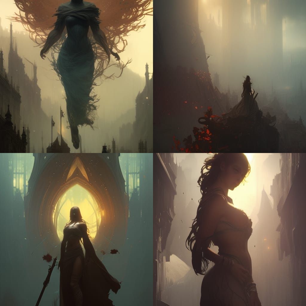 Dark Fantasy Soul: Hyperdetailed Concept Art