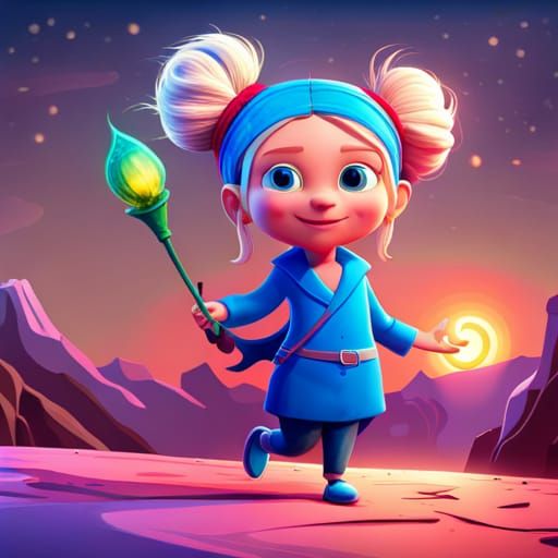 Knight Rides Snail in Medieval Scene: 3D Digital Art