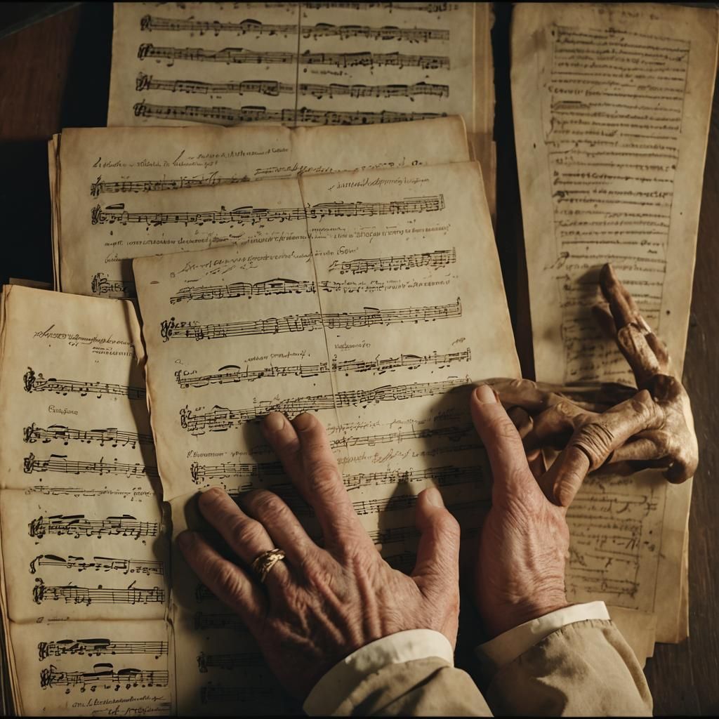 Beethoven Manuscript Held in Archive Room
