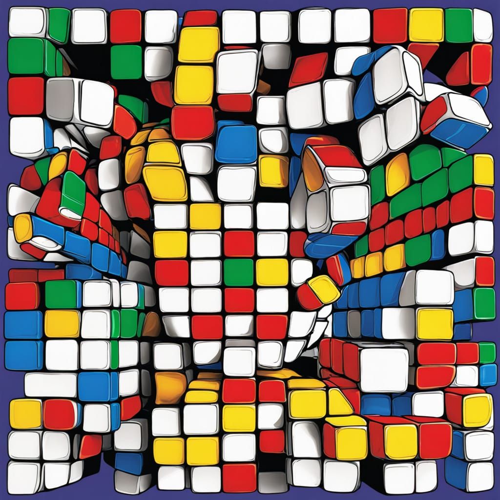 Rubik's Cube in Perfect Grand Champion Configuration