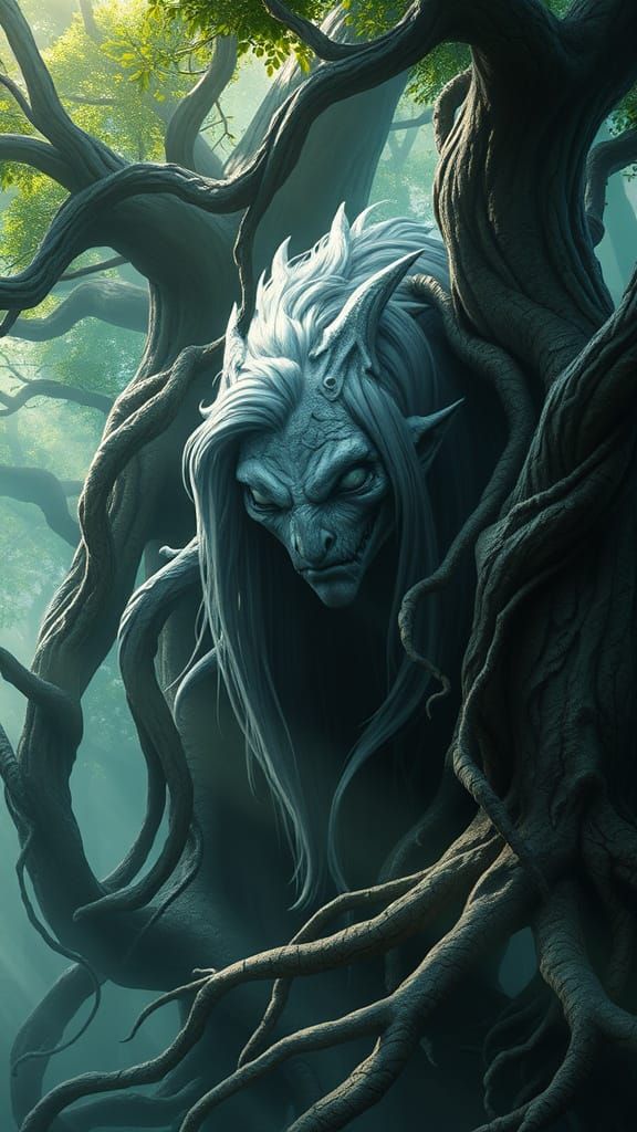 Ethereal Guardian of the Emerald Woods