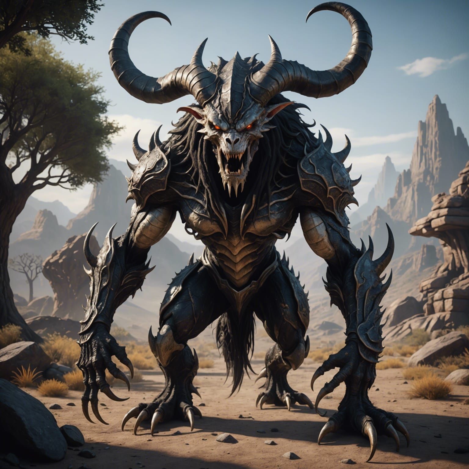 Hyperdetailed Alien Creature in Unreal Engine