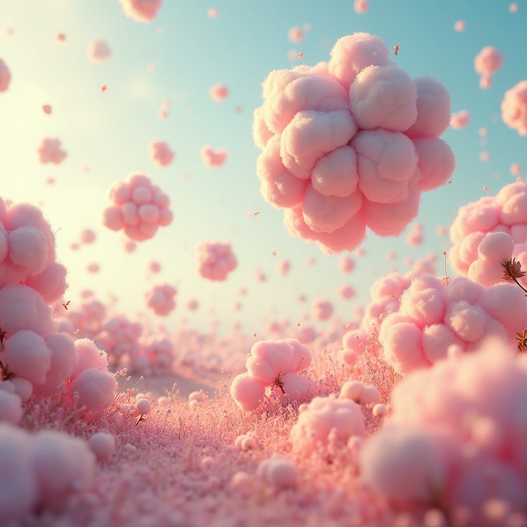 Vibrant Whimsy in Pastel Hues