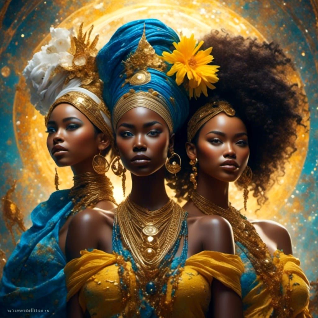 Yoruba Goddesses: Yemaya, Oshun, and Oya