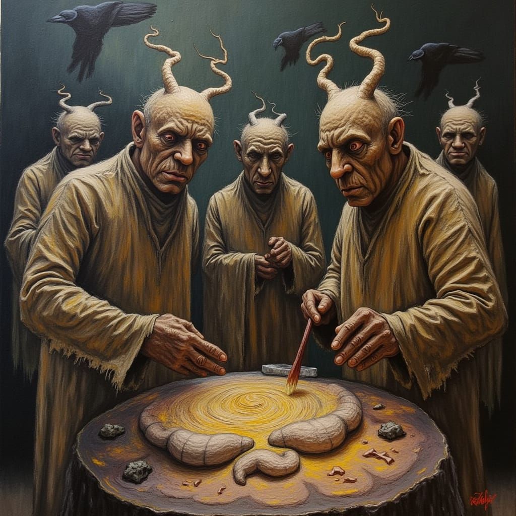 Mystical Turnips Prepare Custard: Folkloric Symbolism