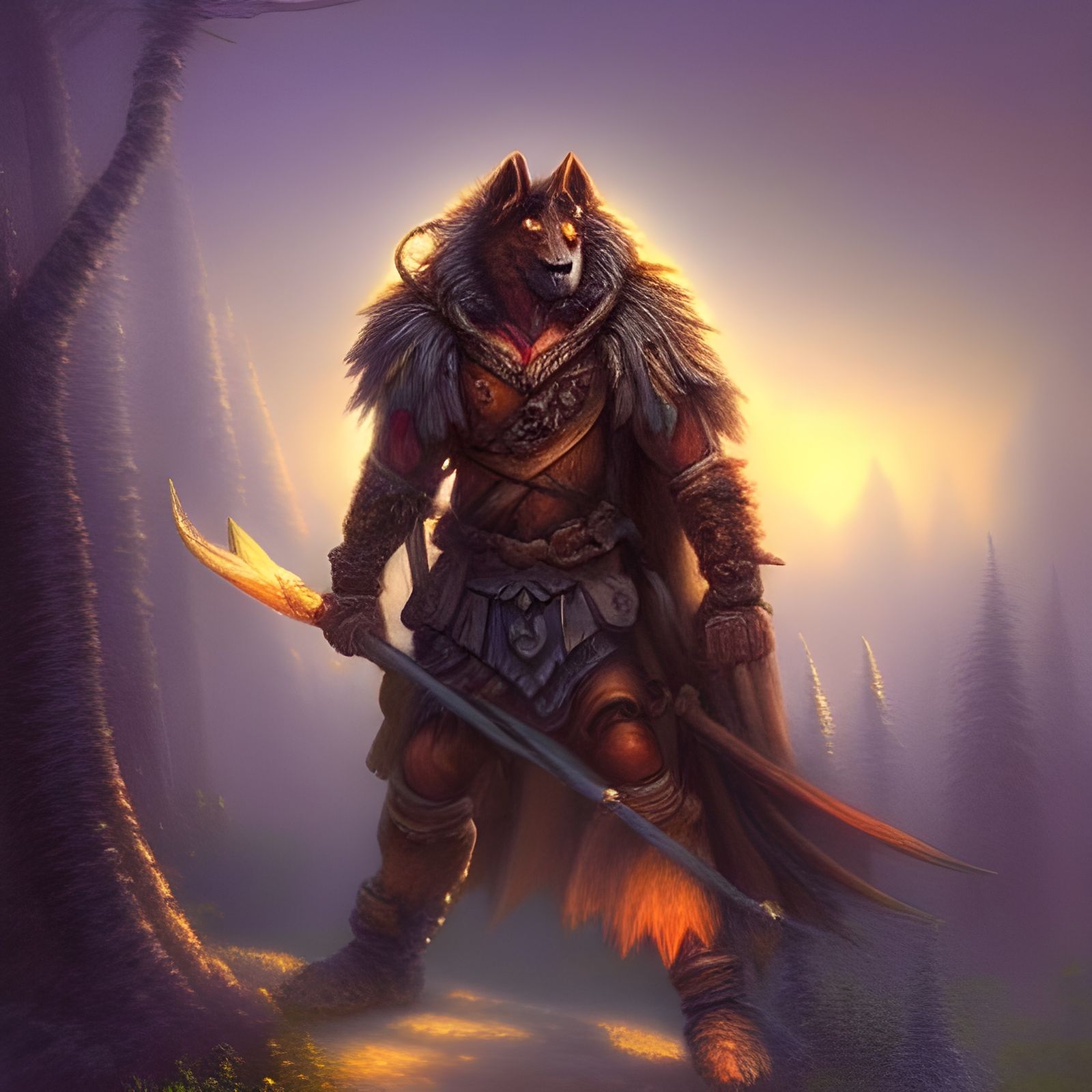 Strong worgen warrior