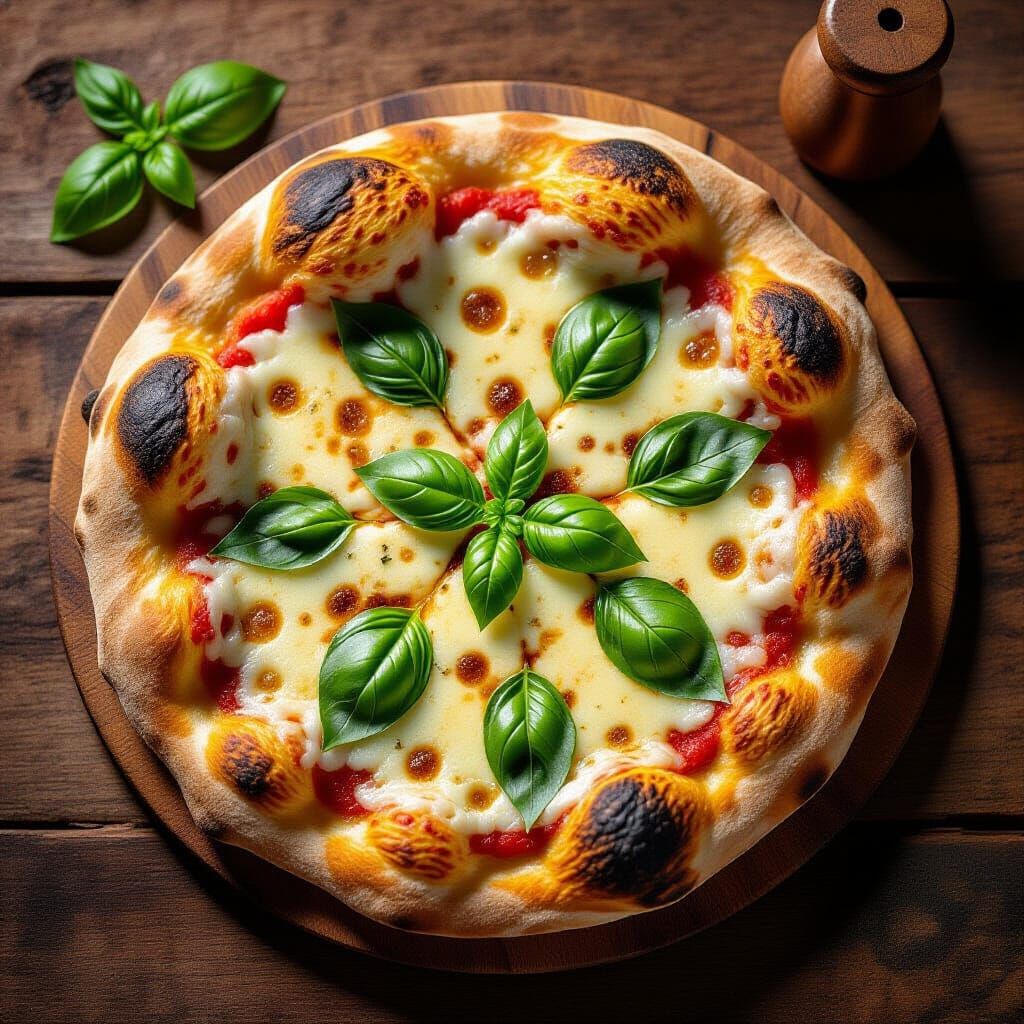 Hyper-Realistic Calzone with Crispy Crust, Food Photography