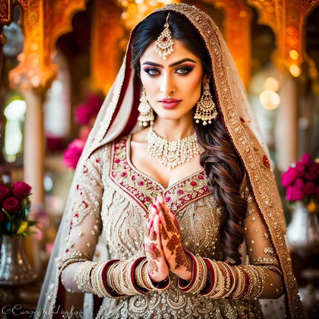Pakistani Bride Portrait (series)