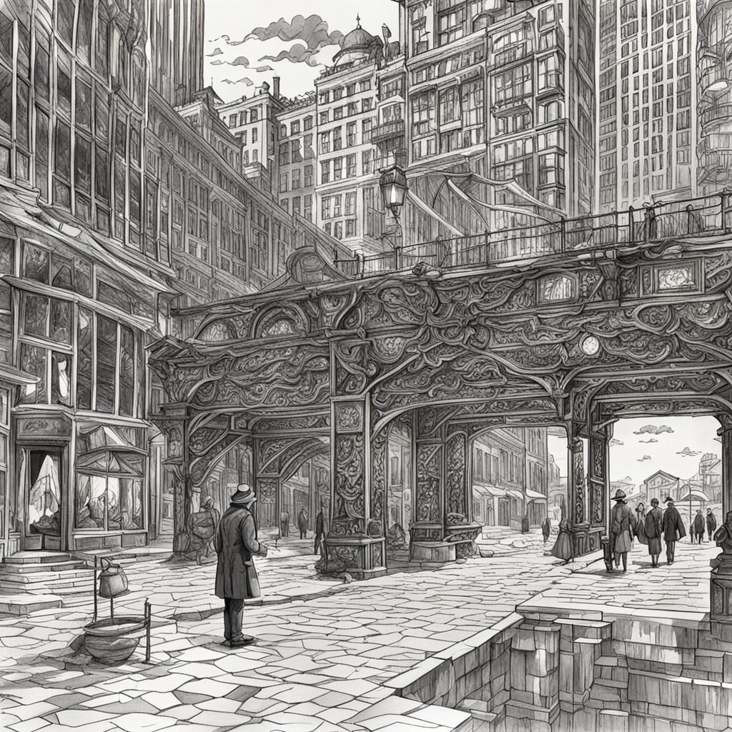 AI Generated Image of the Letters AM