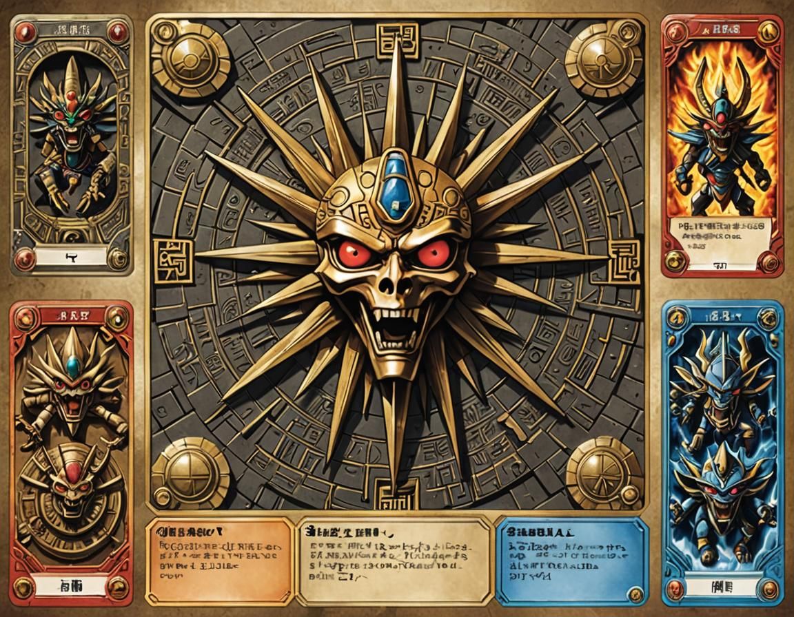 Deadly Hieroglyphs Card Duel Monsters