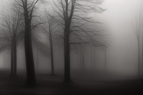 An another foggy evening