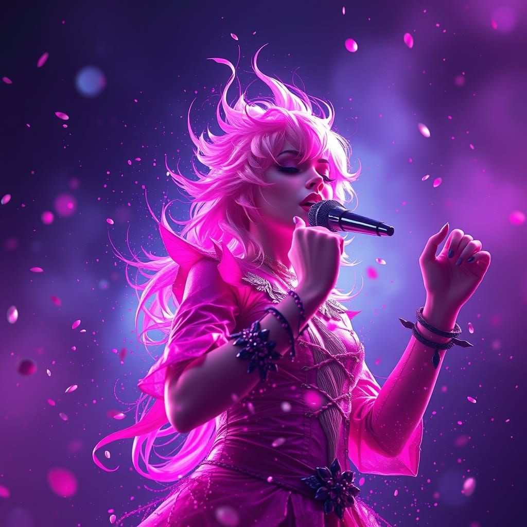 Pink's Fantastical Dreamworld in Vivid, Deep Color