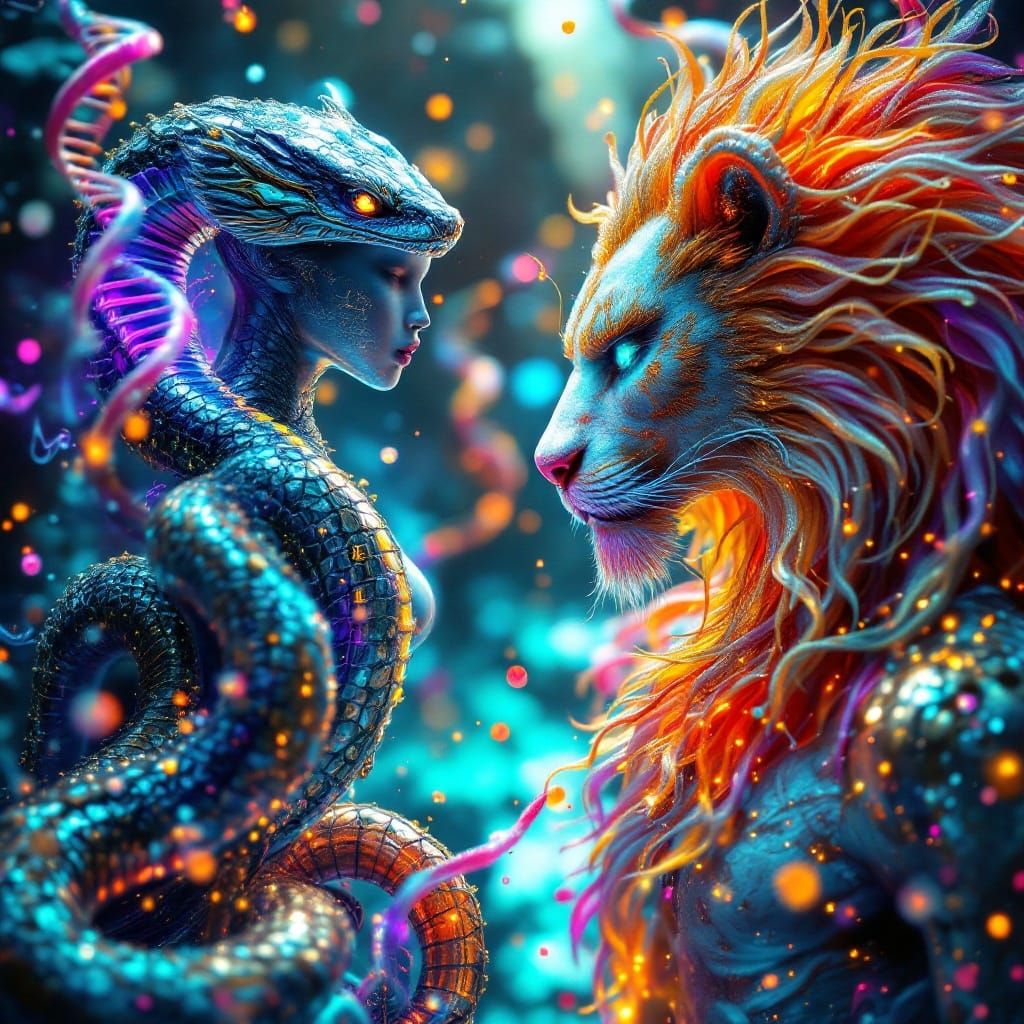 Bizarre Alien Encounters in a Futuristic Cityscape