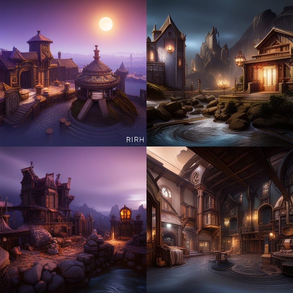 HRIH Investments: Detailed Matte Painting in Unreal Engine