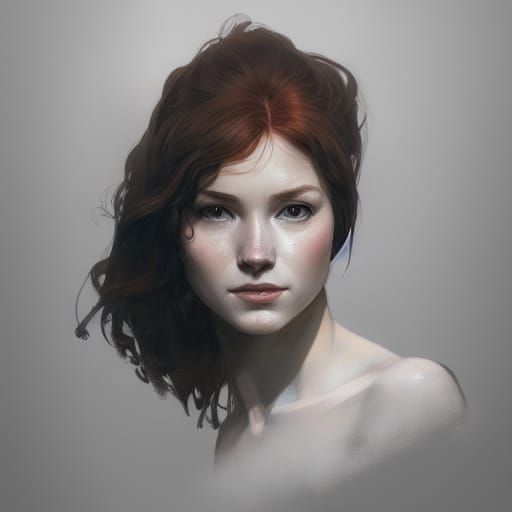 Mary Jane Watson Portrait in Artgerm Style