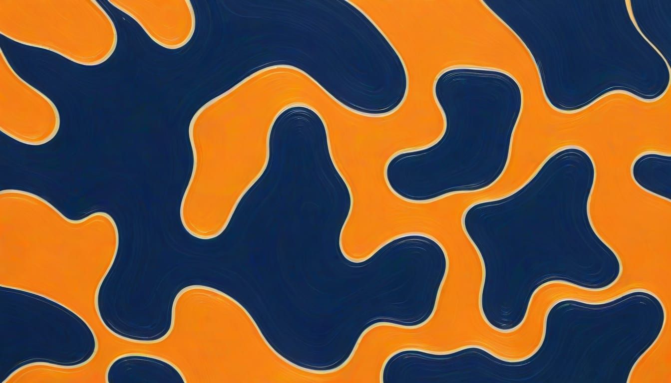 Abstract Art of Radiant Warmth