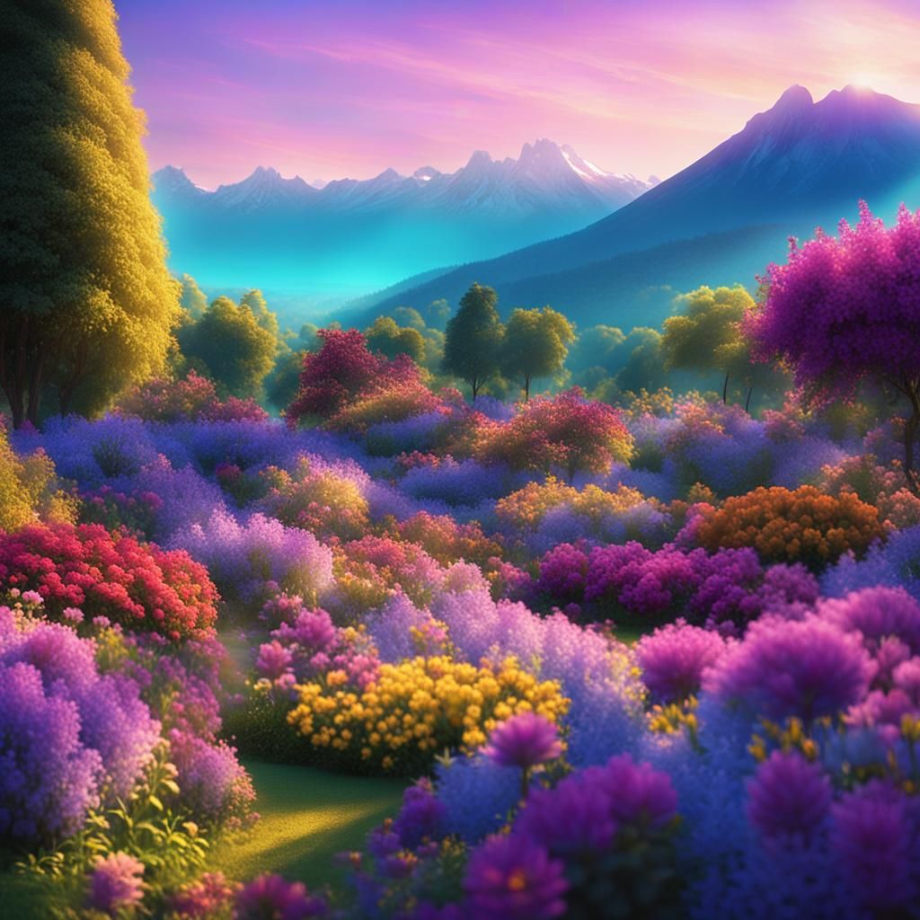 Dreamy Gardens Around the World in Cinematic Light