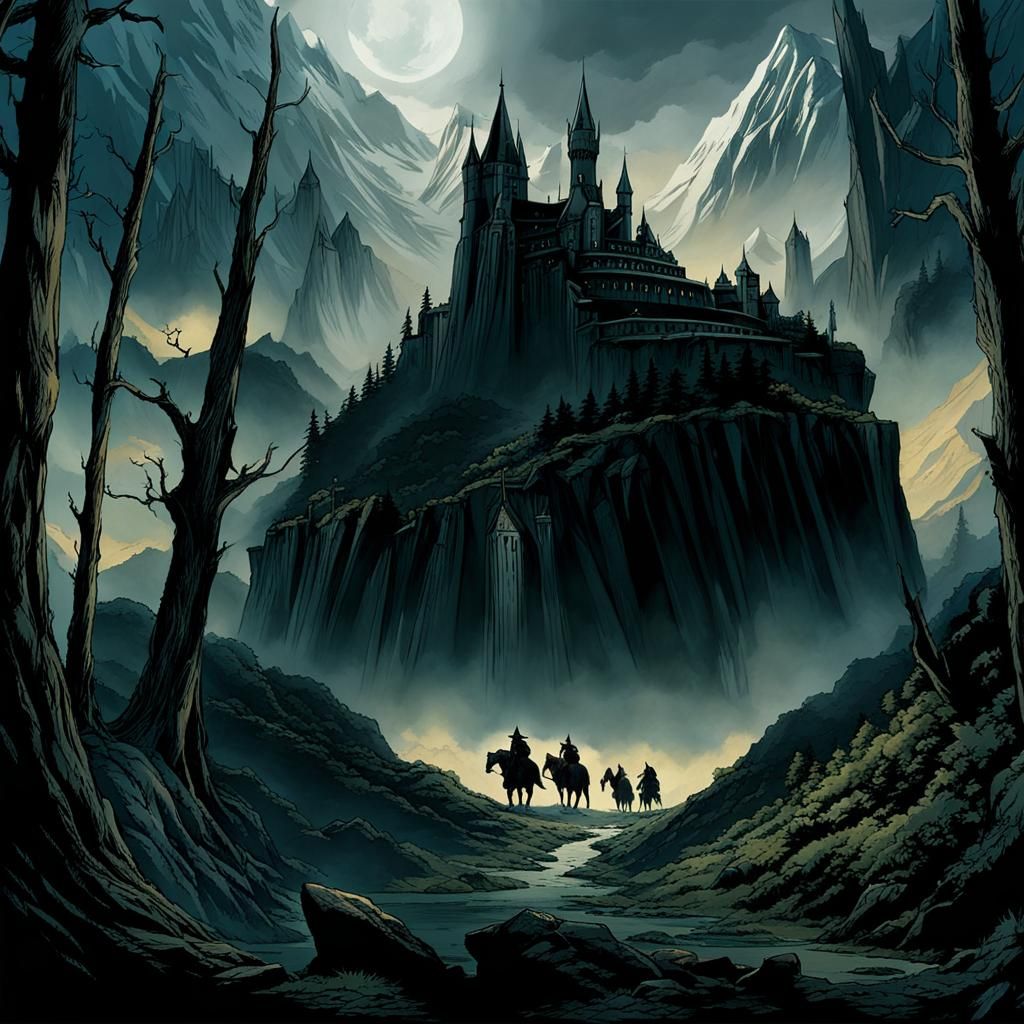 Lord of the Rings AI Image