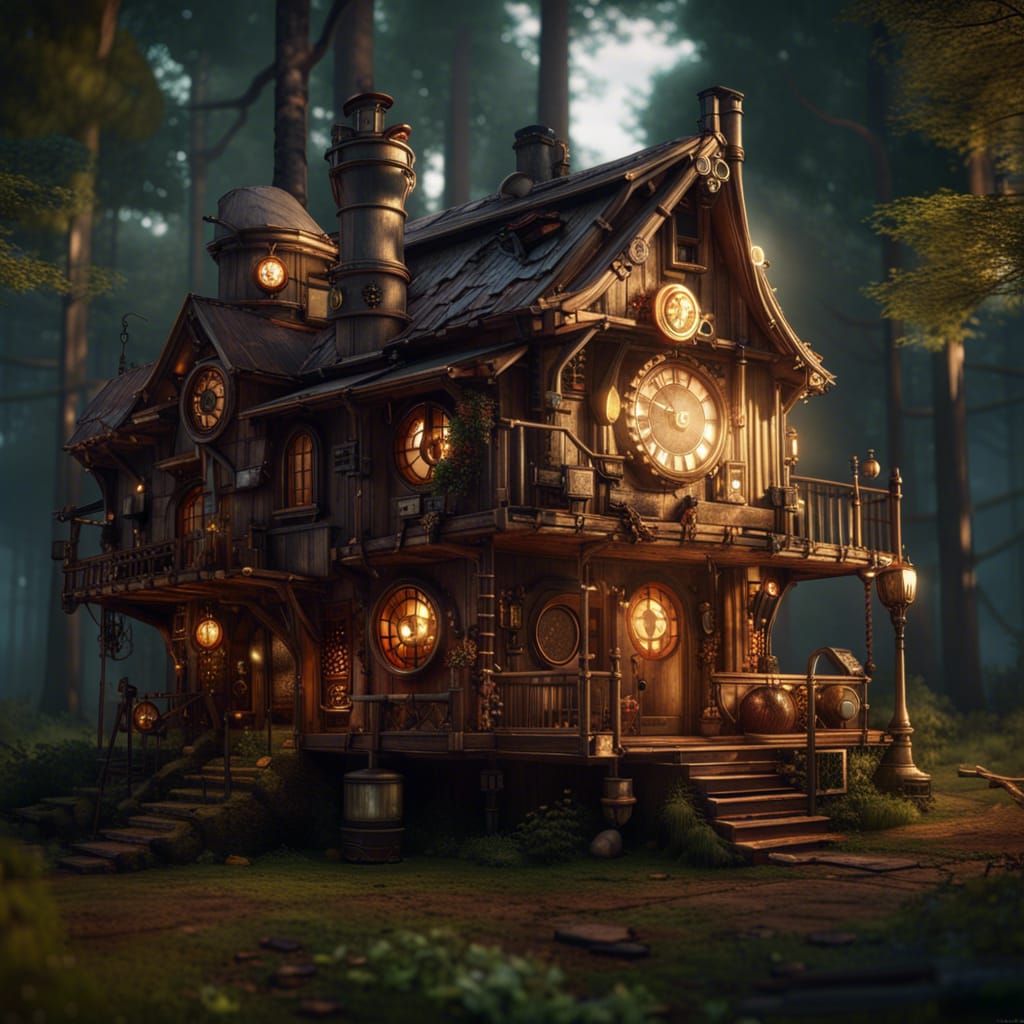 Cozy Cabin in the Woods
