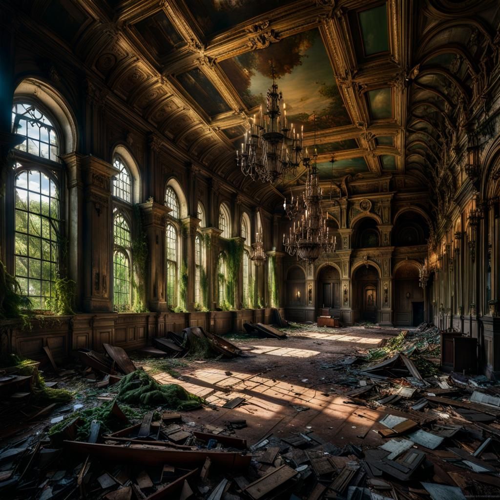 Lost places - the ballroom