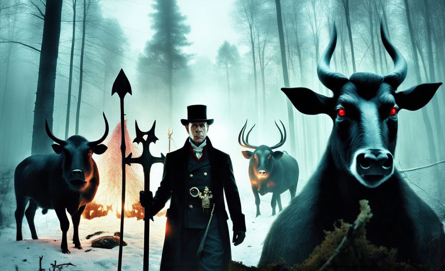 Monkeys and Pigs in a Dark Forest