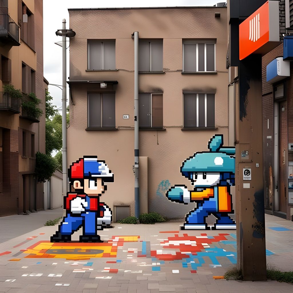 AI Image Resulting From Minimalist Prompt