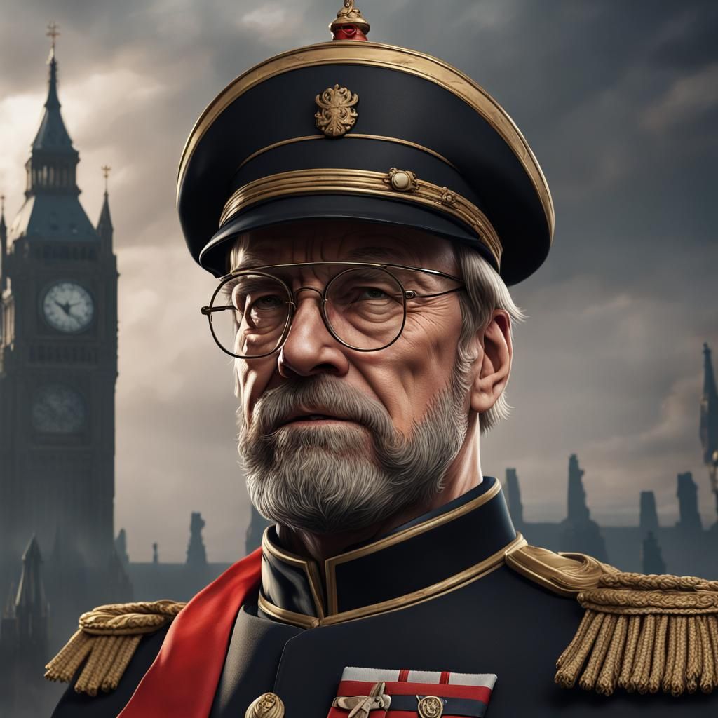 Jurgen Klopp Portrait in Bismarck Style