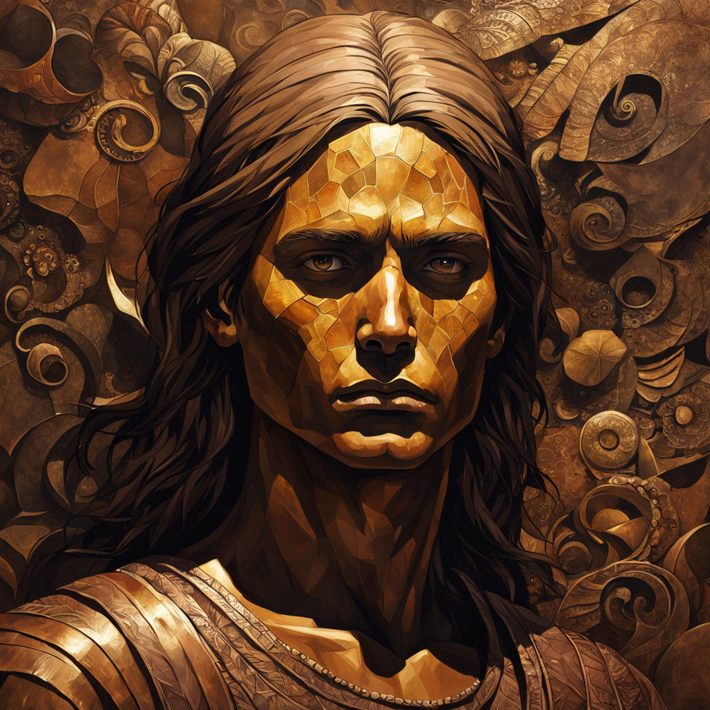 Vibrant Earth Tones Concept Art with Realistic Details