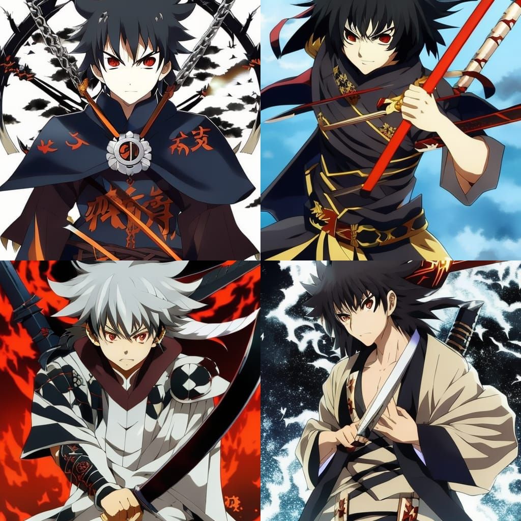 Inosuke from Demon Slayer Anime Art