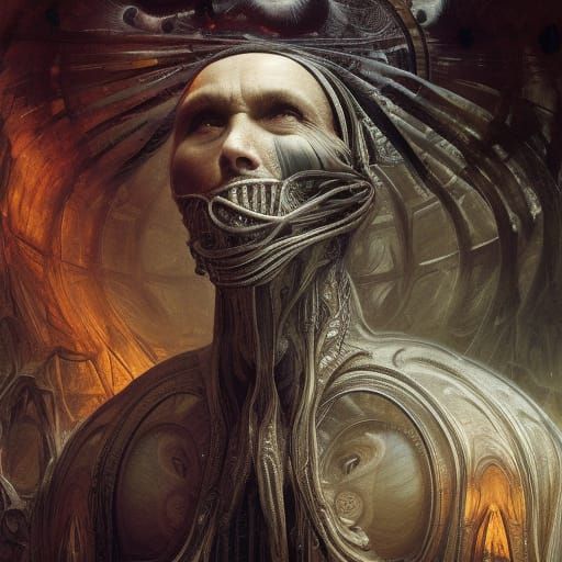 Sinister State of Mind: Detailed Digital Art