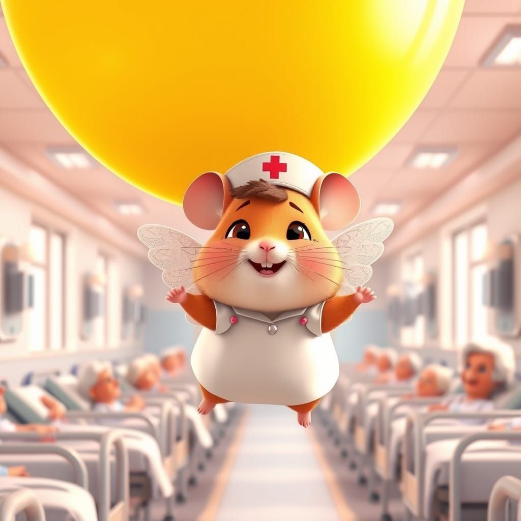 Hamster Nurse Brings Joy to Hospital Ward