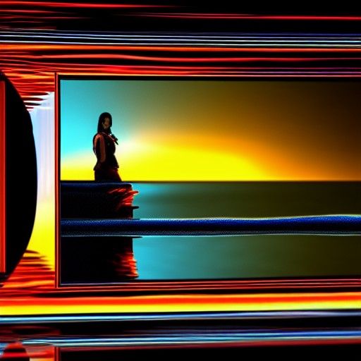 Water Reflection with 3D Shading